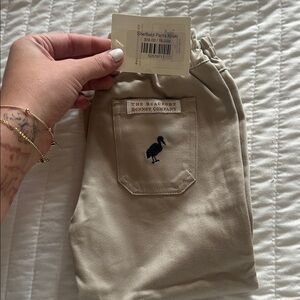 The Beaufort Bonnet Company Tan Sheffield Pants